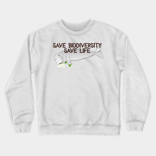 Save biodiversity Crewneck Sweatshirt by FabuleusePlanete
